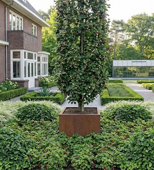 volgroeide mojoberry zuilvorm (beveerd) in blad