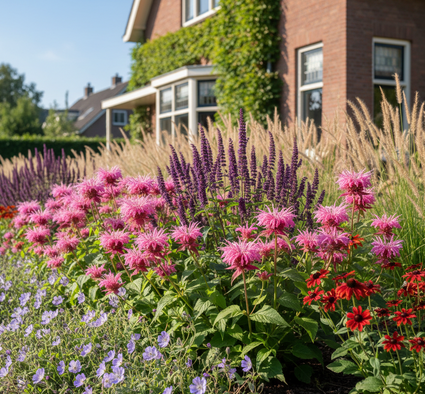 Bergamotplant - Monarda 'Croftway Pink'