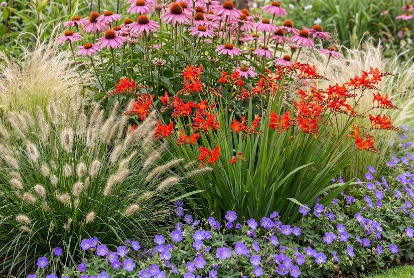 Montbretia - Crocosmia 'Carmine Brilliant'