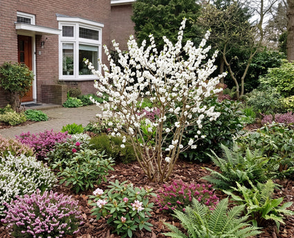 Peperboompje - Daphne mezereum f. alba