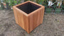 Plantenbak Vierkant Hardhout 50x50x50 cm