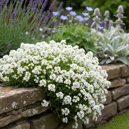 Rijstebrij - Arabis caucasica 'Snowcap'