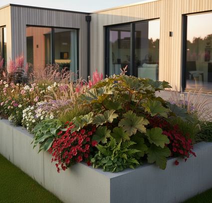 Schout bij nacht - Rodgersia henrici