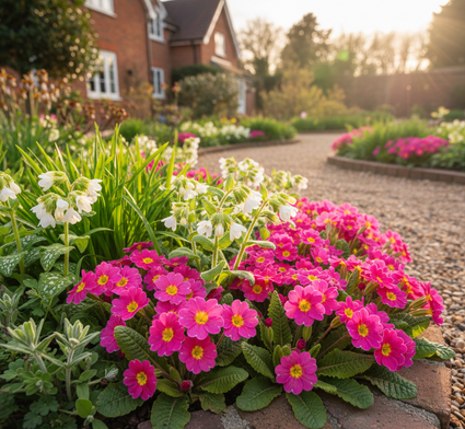 roze sleutelbloem primula rosea grandiflora