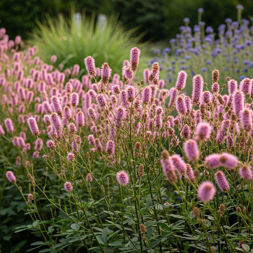 Biologisch Pimpernel (Hoogte ca 70 cm) - Sanguisorba 'Pink Brushes'