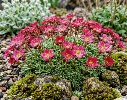 Mossteenbreek - Saxifraga 'Peter Pan'