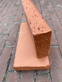 Terracotta steen borderrand 23 x 11 x 4 cm bruinrood - 100% natuurlijk klei