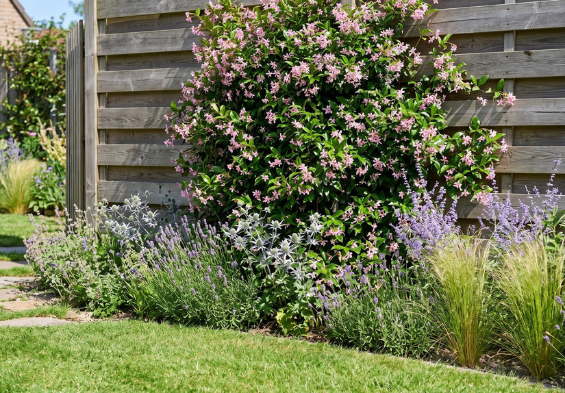 Toscaanse jasmijn - Trachelospermum asiaticum 'Pink Showers'