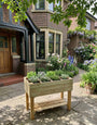 Verhoogde houten Kruidenbak 50 x 100 x 80 cm Aanbieding