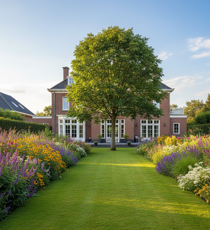 volgroeide walnootboom juglans regia buccaneer hoogstam boom