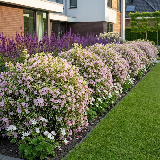 Bonte Weigelia - Weigela 'Nana Variegata'