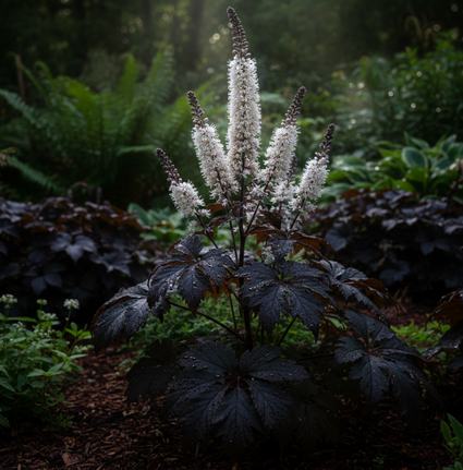 Zilverkaars - Actaea / Cimicifuga ramosa 'Atropurpurea'