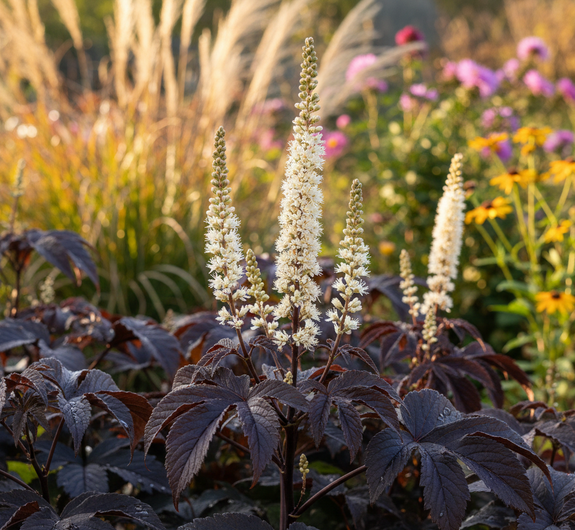 Zilverkaars - Actaea/Cimicifuga simplex. 'Brunette'