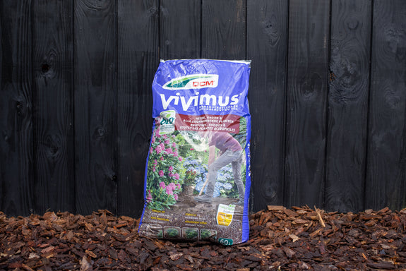 Aanplantgrond Zuurminnende Planten - zoals Rododendron, Hortensia DCM Vivimus 60 liter zak